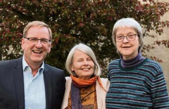 Der neue Vorstand des KPV: Jochen Protzer mit Ilse Stolze und Claudia Kniep.  Foto: p