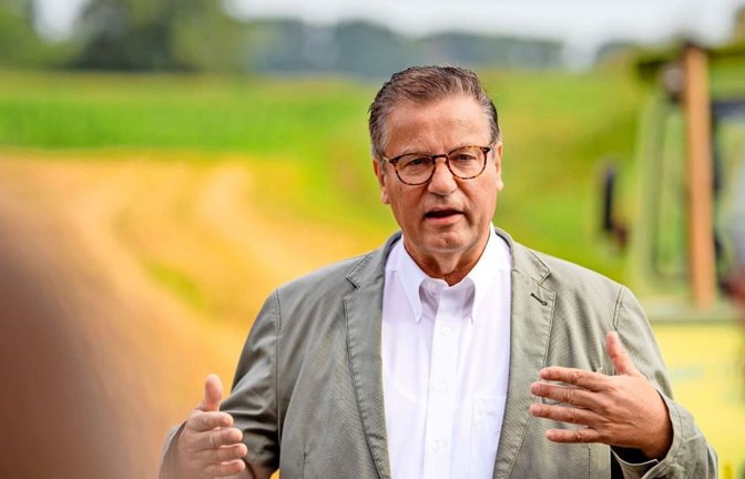 Es geht um Entscheidungen aus seiner Amtszeit: Ex-Agrarminister Peter Hauk, CDU<span class='image-autor'>Christoph Schmidt/dpa</span>
