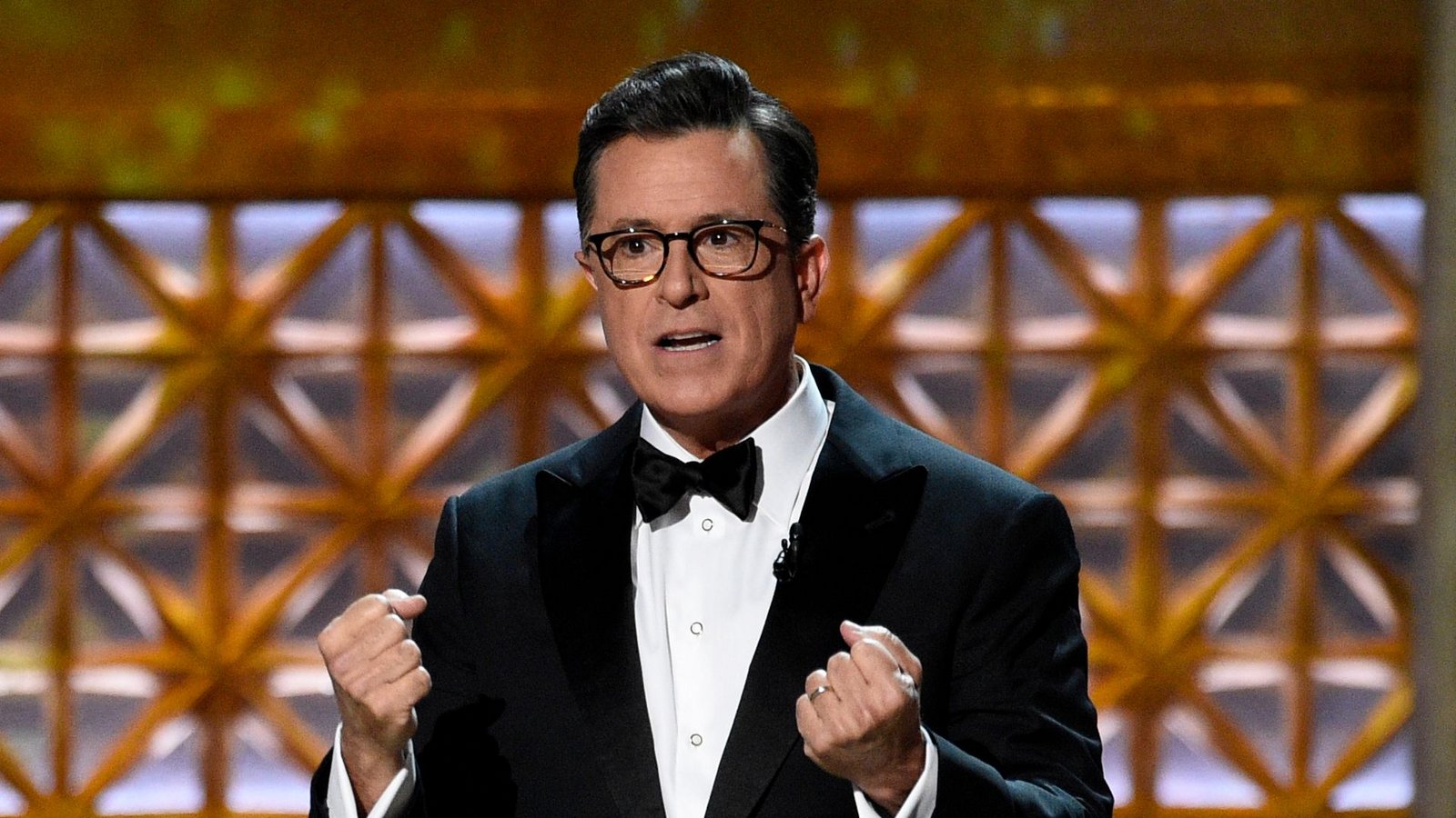 Stephen Colbert wünscht Prinzessin Kate eine schnelle Genesung.Foto: Chris Pizzello/Invision/AP/dpa