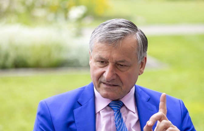 Landeschef Hans-Ulrich Rülke hält auch eine Umbenennung seiner Partei für eine Möglichkeit.<span class='image-autor'>Foto: Lichtgut/Leif Piechowski</span>