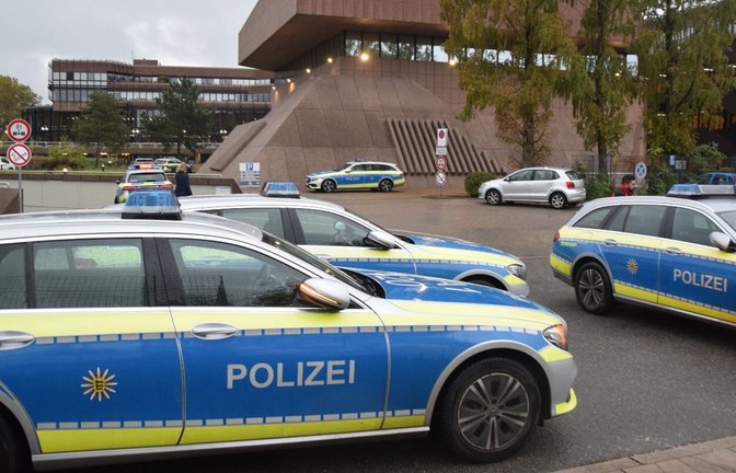 Ende Oktober waren in Mannheim mehrere Gebäude der Hochschule der Bundesagentur für Arbeit geräumt worden.<span class='image-autor'>Foto: dpa/Rene Priebe</span>