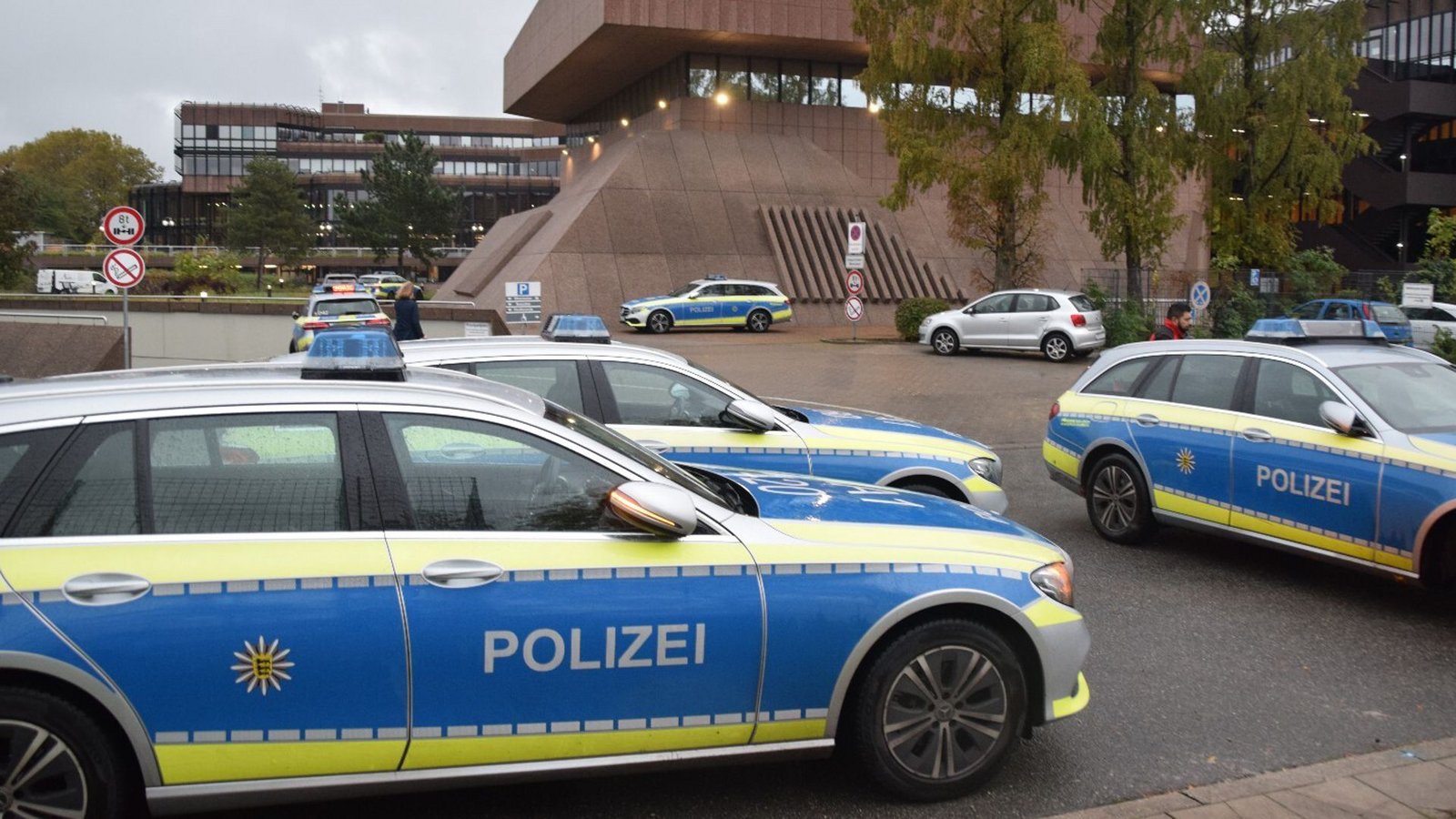 Ende Oktober waren in Mannheim mehrere Gebäude der Hochschule der Bundesagentur für Arbeit geräumt worden.Foto: dpa/Rene Priebe