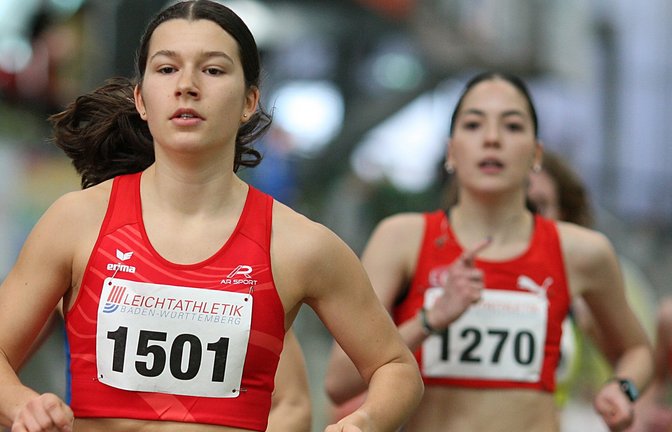 Drei Mal erkämpft sich Annika Metzger (links) aus Illingen die Silbermedaille. <span class='image-autor'>Foto: Görlitz</span>