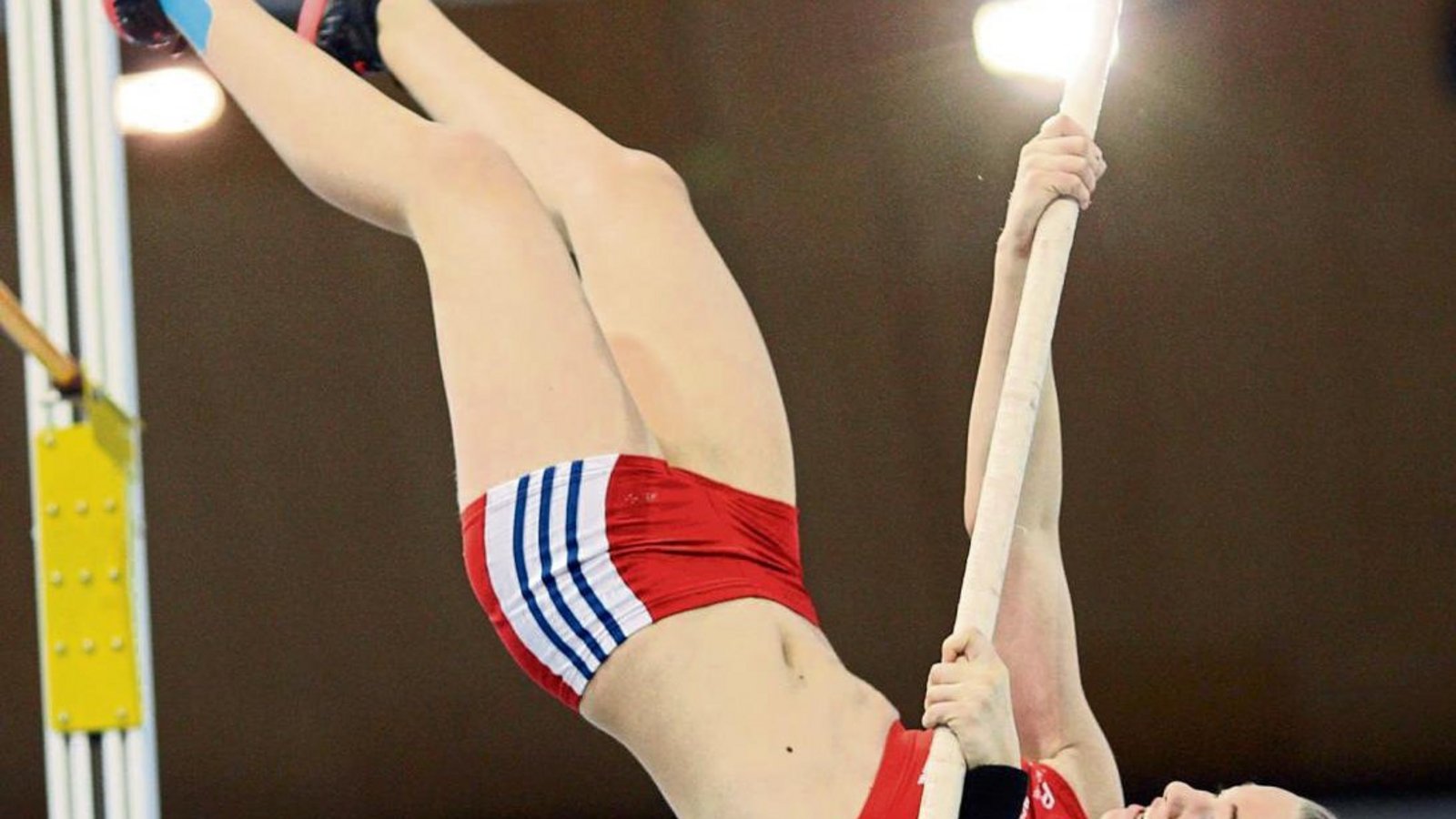 So viel Platz zur Stange wie hier in der Halle war bei Tamara Schaßbergers Versuchen bei der U-18-WM nicht. Foto: Archiv/Görlitz