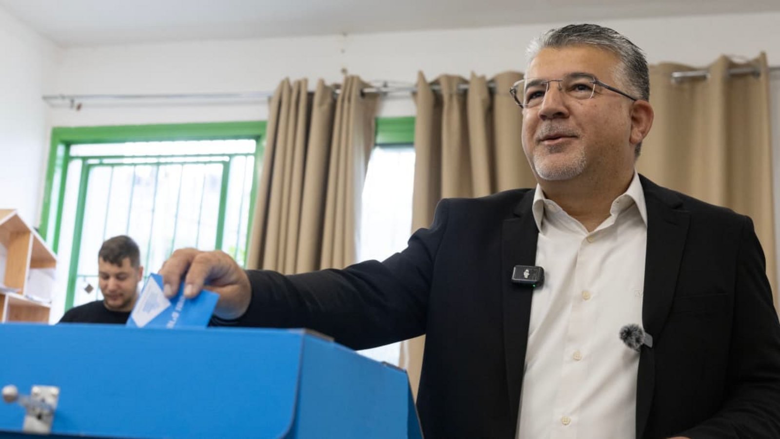 Jussef Dschabarin, Vorsitzender der Vereinten Liste aus den überwiegend arabischen Parteien Chadasch, Taal und Balad.Oren Ziv/dpa