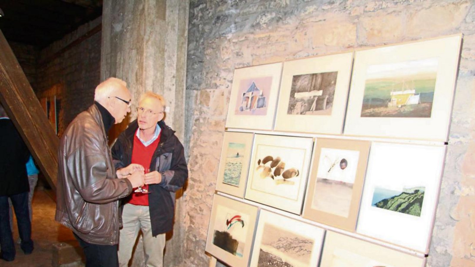 Zu sehen sind auch Werke der verstorbenen Künstlerin Christa Braun.  Fotos: Gergen