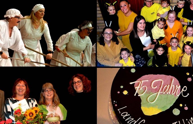 Buntes Jubiläumsfest in der Stromberghalle: Die Illinger Landfrauen haben allen Grund zu feiern. <span class='image-autor'>Fotos: Stahlfeld</span>