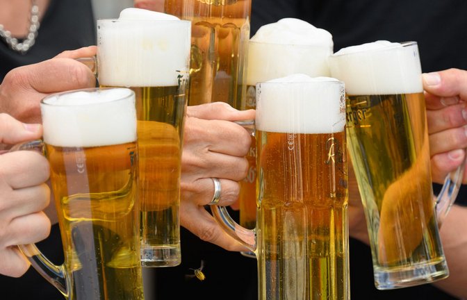 Auch deutsches Bier besticht durch eine schöne Schaumkrone.<span class='image-autor'>Foto: Robert Michael/dpa</span>
