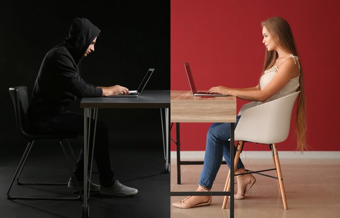 Die Catfishing-Masche ist die Täuschung von Personen durch eine gefälschte Online-Identität. Bedeutung, Motive und Tipps zum Schutz im Überblick.<span class='image-autor'>Foto: Pixel-Shot / Shutterstock.com</span>