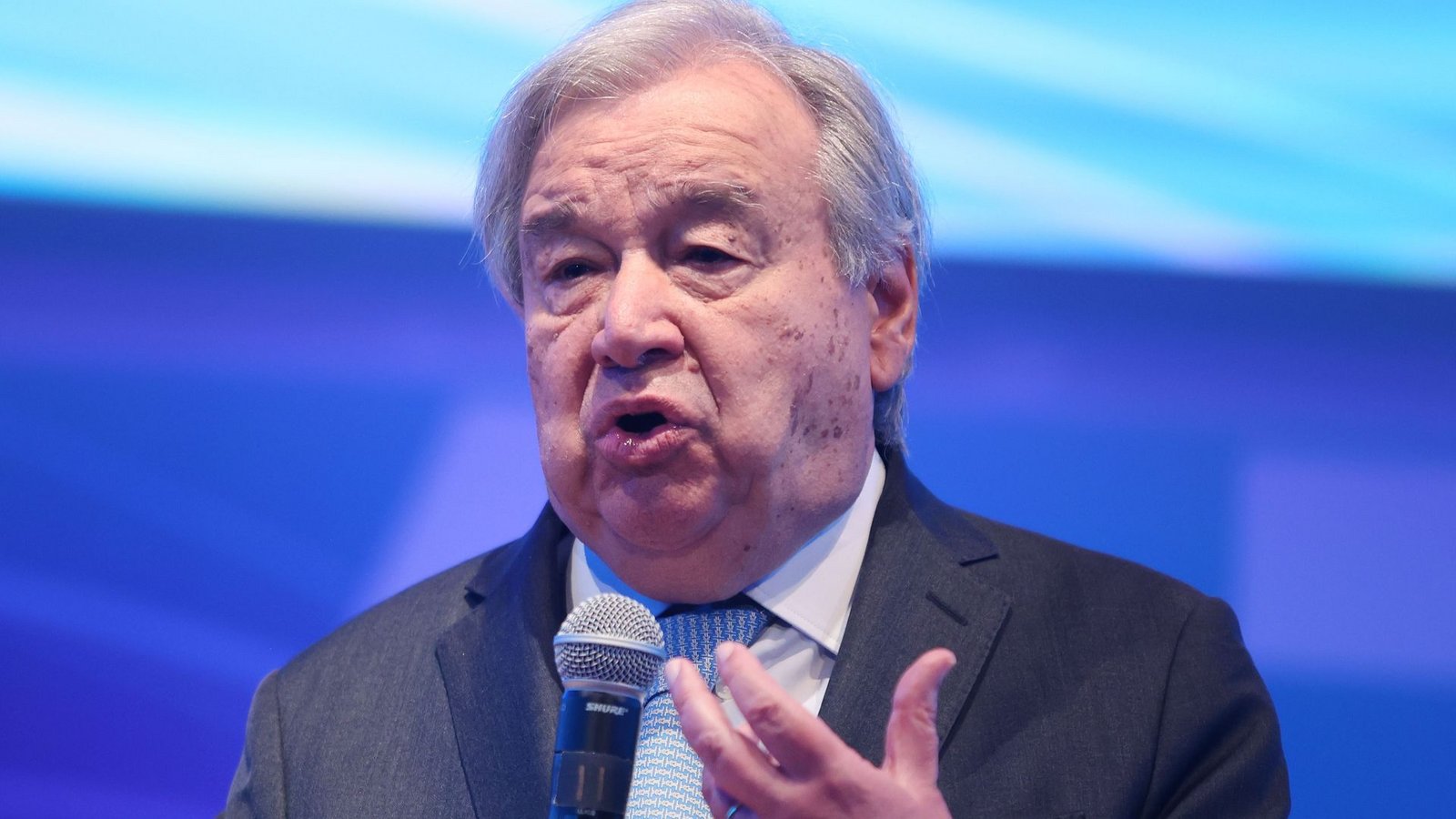 Erst Ende Januar 2026 warnte UN-Generalsekretär António Guterres erneut vor einem finanziellen Kollaps der Vereinten Nationen. (Archivbild)Foto: Gent Shkullaku/ZUMA Press Wire/dpa Erst Ende Januar 2026 warnte UN-Generalsekretär António Guterres erneut vor einem finanziellen Kollaps der Vereinten Nationen. (Archivbild)Foto: Gent Shkullaku/ZUMA Press Wire/dpa