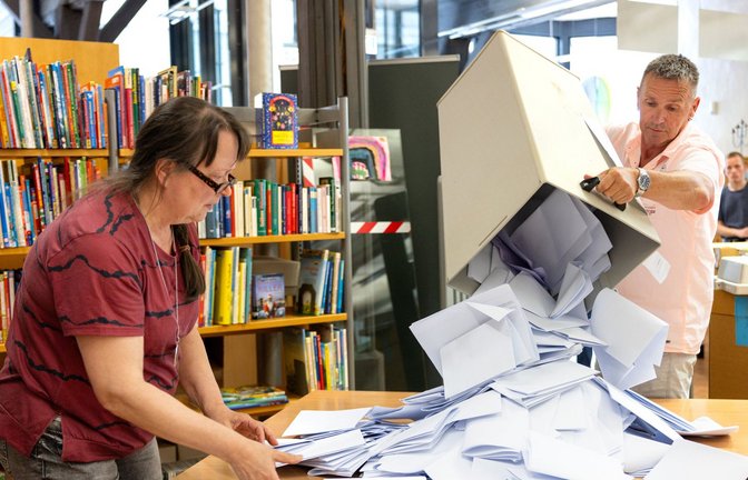 Die Kommunalwahlen in Thüringen gelten als Stimmungstest für die Abstimmung über den Landtag im Herbst.<span class='image-autor'>Foto: dpa/Michael Reichel</span>