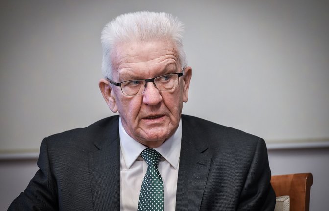 Winfried Kretschmann (Grüne) hält die Proteste gegen den Kohleabbau in Lützerath für legitim. (Archivbild)<span class='image-autor'>Foto: Lichtgut - Ferdinando Iannone/Ferdinando Iannone</span>