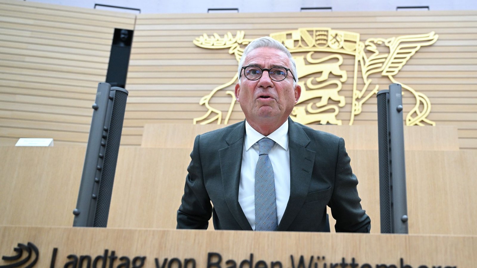 Innenminister Thomas Strobl (CDU) wurde zum Schluss im Untersuchungsausschuss noch einmal gehört.Foto: Bernd Weißbrod/dpa