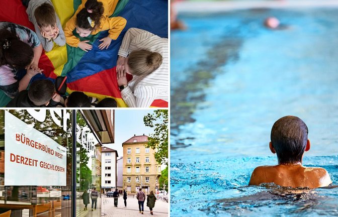 Wo sollen Kommunen sparen? Bei der Kinderbetreuung? Den Freiwilligkeitsleistungen wie Schwimmbädern? Oder können die Bürokratiekosten gesenkt werden?<span class='image-autor'>Foto: picture alliance/dpa</span>