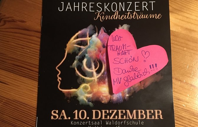 Ein dickes Lob für die Kleinglattbacher Musiker von Leserin Christiane Henkelmann – einfach umblättern zum Bericht über das Konzert.