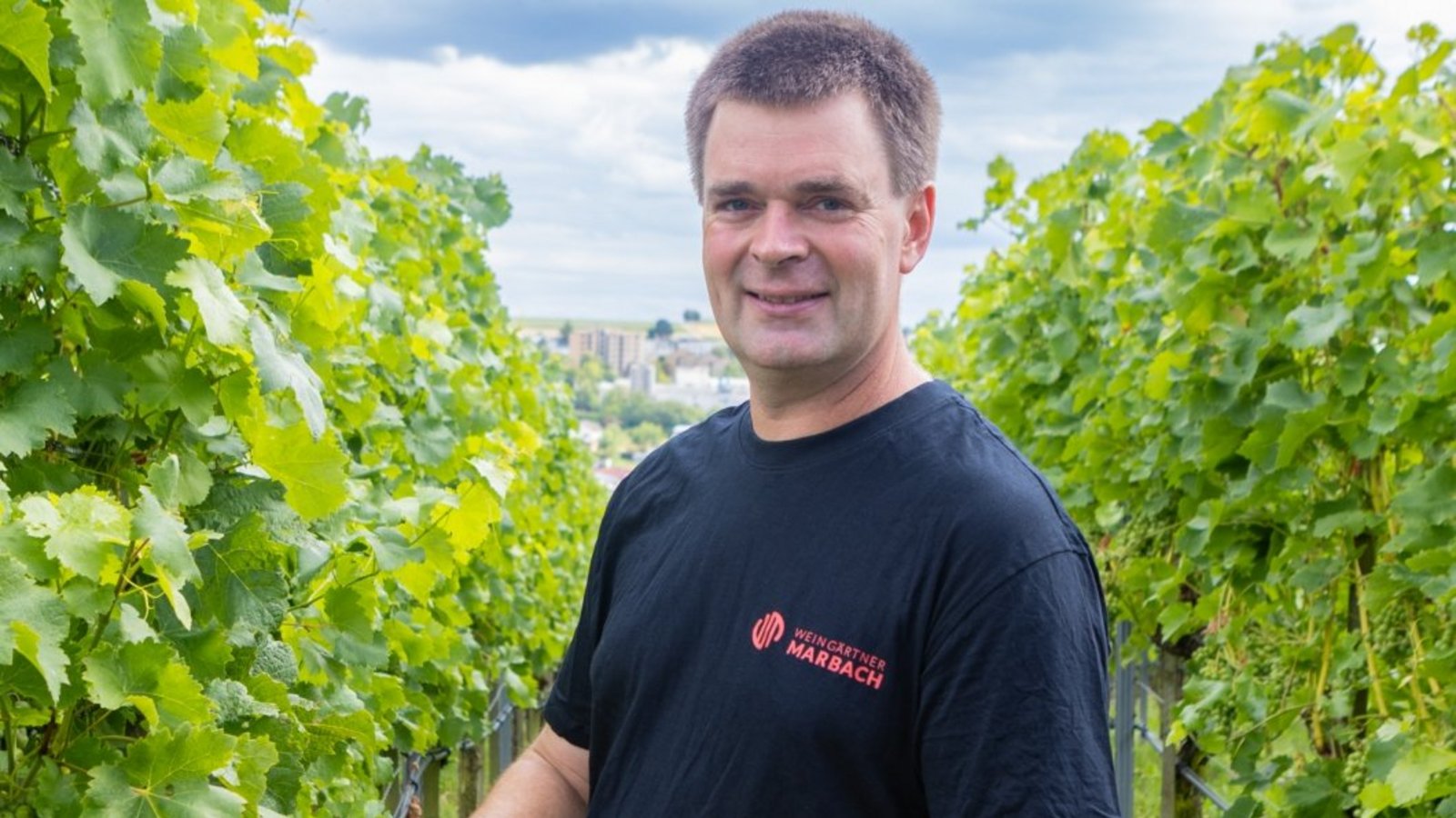 Ist begeistert vom „innovativen Ansatz“: Matthias Hammer, Vorstandsvorsitzender der Weingärtner Marbach.  Fotos: Benjamin Stollenberg/Stadt Ludwigsburg