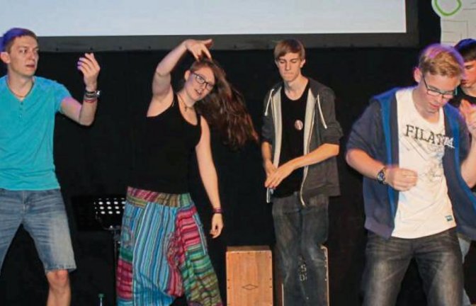 In Workshops setzten sich die jungen Leute mit Fragen zum Glauben auseinander. Foto: p