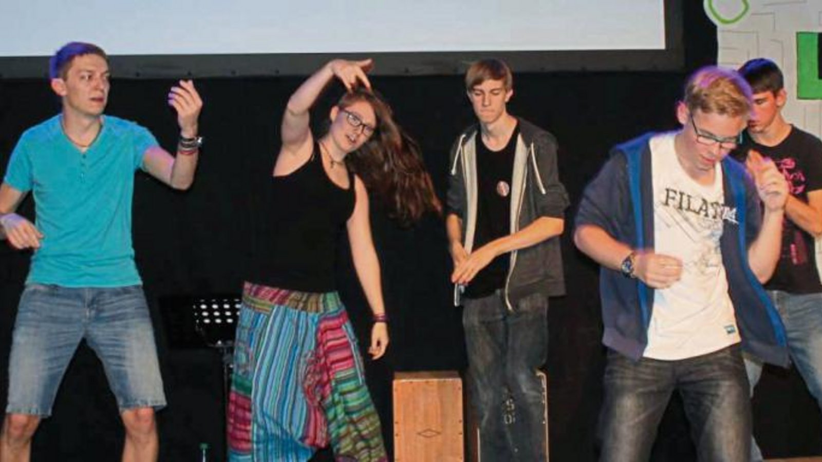 In Workshops setzten sich die jungen Leute mit Fragen zum Glauben auseinander. Foto: p