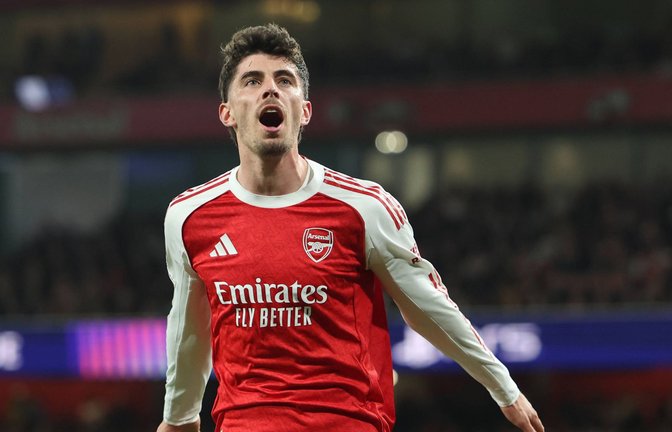 Kai Havertz hat mit dem FC Arsenal das Finale der Champions League erreicht (Archivfoto).<span class='image-autor'>Foto: IMAGO/NurPhoto/IMAGO/MI News</span>