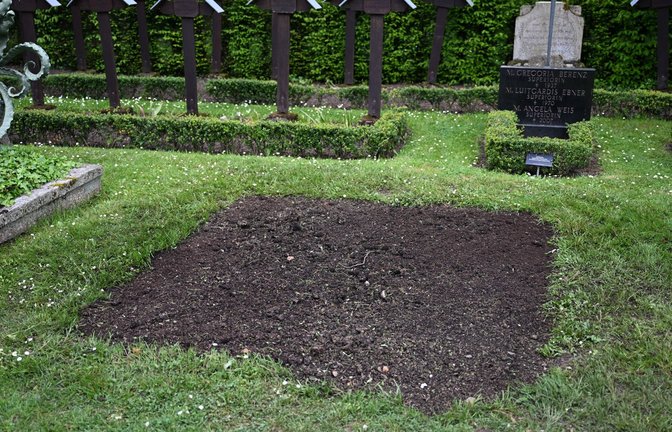 Das Grab von Wolfgang Schäuble soll am Mittwoch neu bepflanzt werden.<span class='image-autor'>Foto: dpa/Marius Bulling</span>