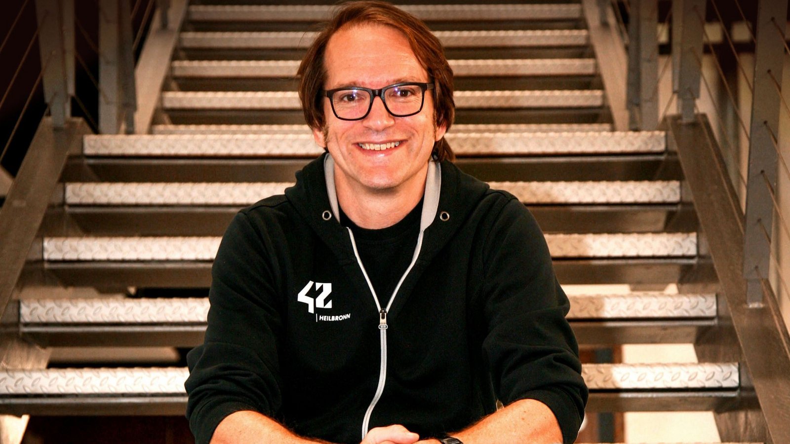 Thomas Bornheim ist der Geschäftsführer von 42 Heilbronn. Zuvor hat er bei Google gearbeitet.Foto: Jan Söfjer