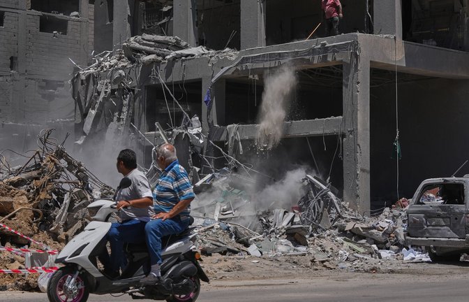 Kämpfe im Libanon dauern an. (Archivbild)<span class='image-autor'>Foto: Hassan Ammar/AP/dpa</span>