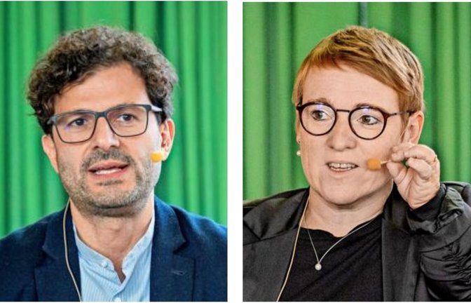 Luigi Pantisano würde gerne im Verkehrsausschuss mitarbeiten. Soziales, Gesundheit und Pflege sind Simone Fischers Themen.<span class='image-autor'>Foto: Lichtgut/Julian Rettig</span>