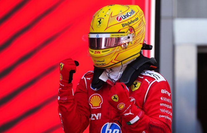 Zurück an der Spitze: Lewis Hamilton hat plötzlich wieder Titelhoffnungen.<span class='image-autor'>Foto: David Davies/PA Wire/dpa</span>