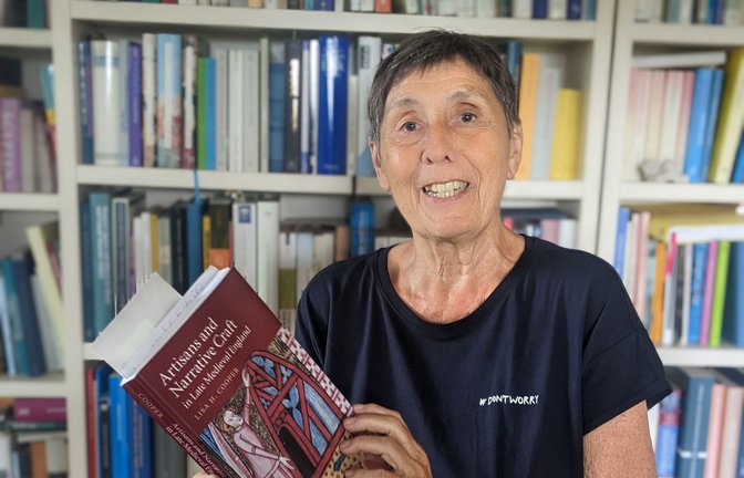 Helga Widmann sucht neue Perspektiven für Freimaurerinnen.<span class='image-autor'>Foto: /Bäßler</span>