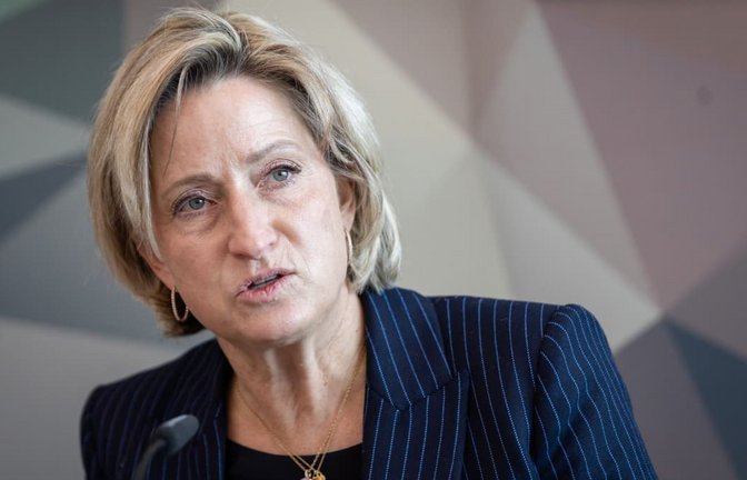 Wirtschaftsministerin Nicole Hoffmeister-Kraut (CDU) kommt nicht aus den Schlagzeilen.<span class='image-autor'>Christoph Schmidt/dpa</span>