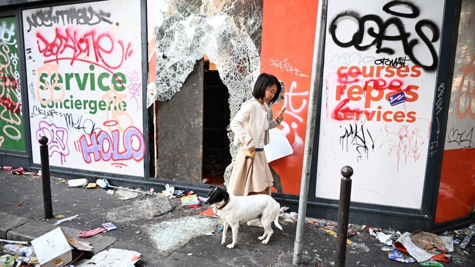 Nach den Protesttagen in Frankreich© Emma Da Silva/AP/dpa Nach den Protesttagen in Frankreich© Emma Da Silva/AP/dpa