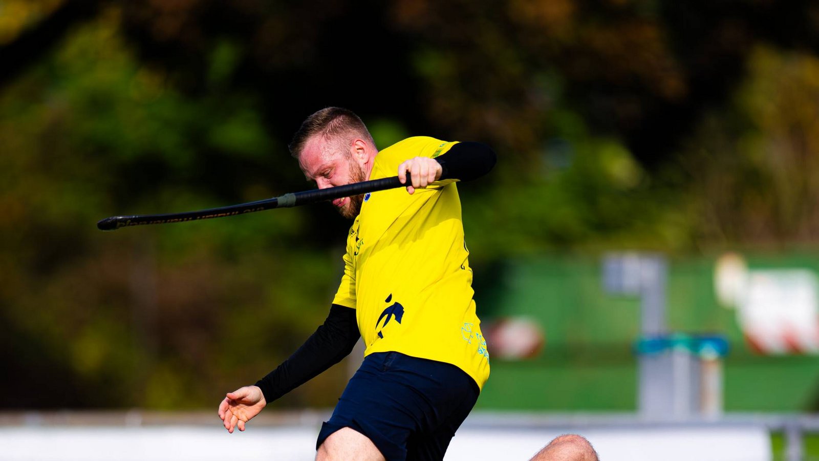 Hockey, Männer, TSV Ludwigsburg, CEV, Karim Kohler (stehend), Foto: Krause