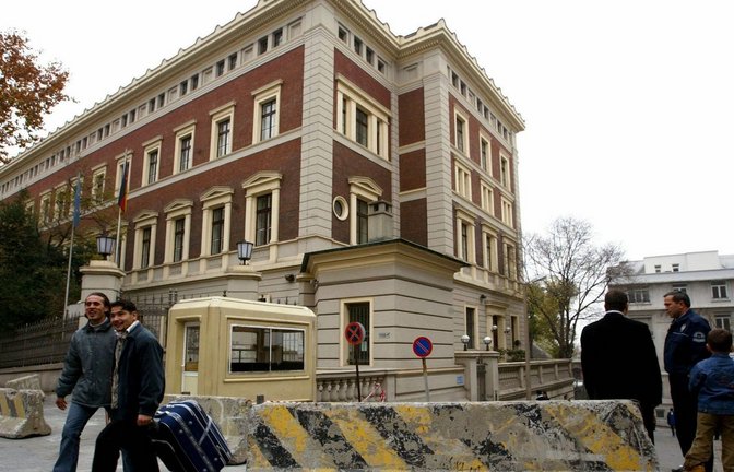 Das deutsche Konsulat in Istanbul.<span class='image-autor'>Foto: Kerim Okten/epa/dpa</span>