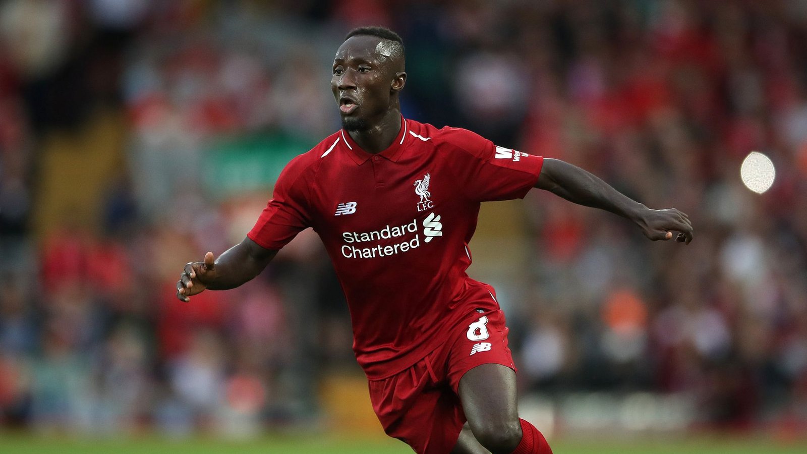Naby Keita aus Guinea war 2018 ebenfalls 70 Millionen Euro wert. Diese Summe zahlte der FC Liverpool an  RB Leipzig.Foto: dpa