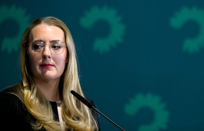 Katharina Dröge, Fraktionsvorsitzende von Bündnis90/Die Grünen (Archivbild).<span class='image-autor'>Foto: Hendrik Schmidt/dpa/Hendrik Schmidt</span>