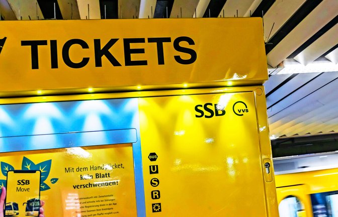 Ausweichen auf den Fahrscheinautomat: Am 8. April sind digitale Tickets der SSB zeitweise nicht verfügbar<span class='image-autor'>Foto: Imago//Arnulf Hettrich</span>