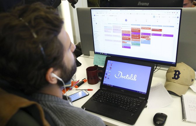 Das französische Unternehmen Doctolib ist in Deutschland Marktführer.<span class='image-autor'>Foto: imago images / PanoramiC</span>