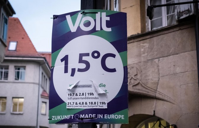 Kleinen Parteien wie Volt macht die vorgezogene Neuwahl zu schaffen.<span class='image-autor'>Foto: Lichtgut/Achim Zweygarth</span>