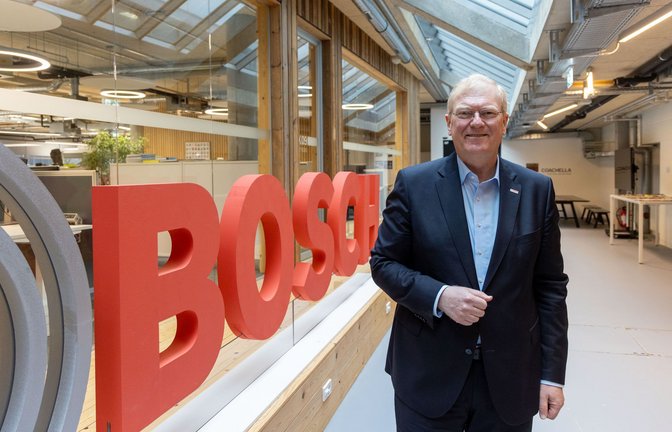 Bosch-Chef Stefan Hartung will mit dem Unternehmen durchstarten und sieht gute Marktchancen.<span class='image-autor'>Foto: Lichtgut/Leif Piechowski</span>
