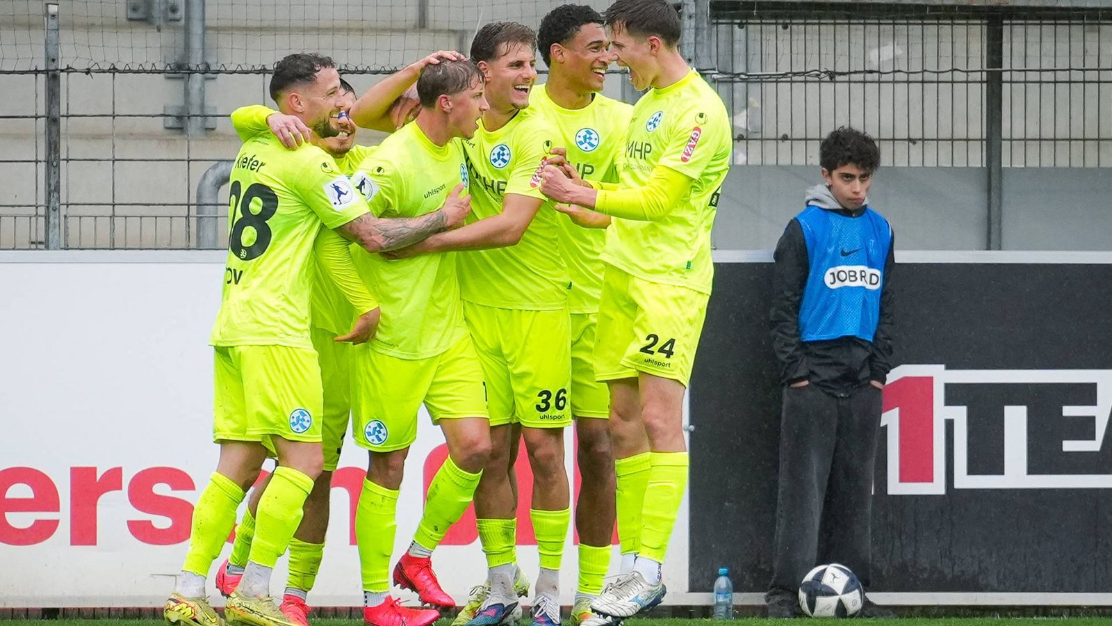 Die Stuttgarter Kickers können im Dreisamstadion drei Tore bejubeln.Foto: IMAGO/STEINSIEK.CH Die Stuttgarter Kickers können im Dreisamstadion drei Tore bejubeln.Foto: IMAGO/STEINSIEK.CH