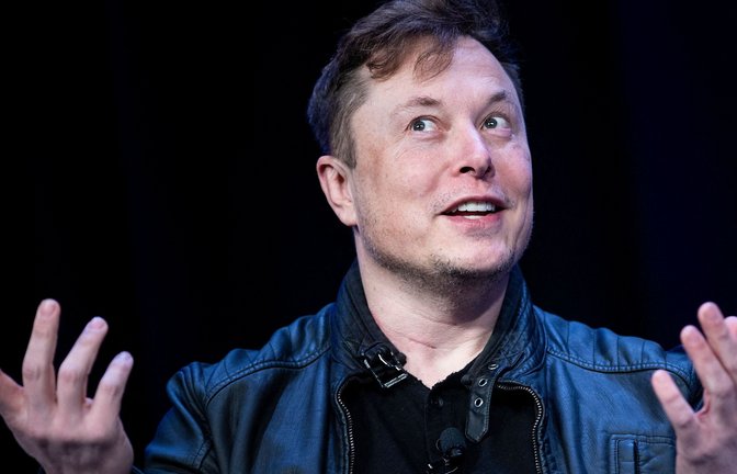 Für Elon Musk gibt es nur eine Richtung – immer mehr, immer weiter nach oben.<span class='image-autor'>Foto: AFP</span>