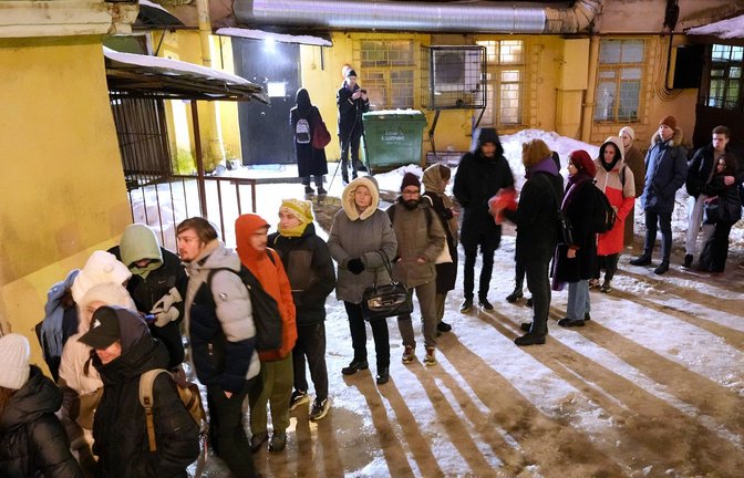 Nadeschdins Kandidatur stößt auf Interesse<span class='image-autor'>Foto: dpa/Dmitri Lovetsky</span>