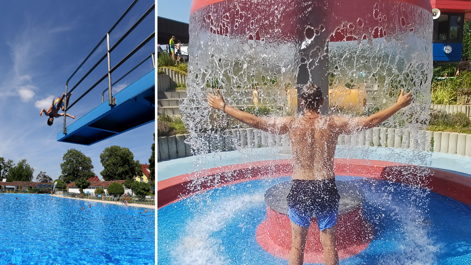 Ab ins und unters Wasser: In den Freibädern Vaihingen, Eberdingen und Sachsenheim war im Sommer 2026 viel los. Archivfoto: p/Rücker Ab ins und unters Wasser: In den Freibädern Vaihingen, Eberdingen und Sachsenheim war im Sommer 2026 viel los. Archivfoto: p/Rücker
