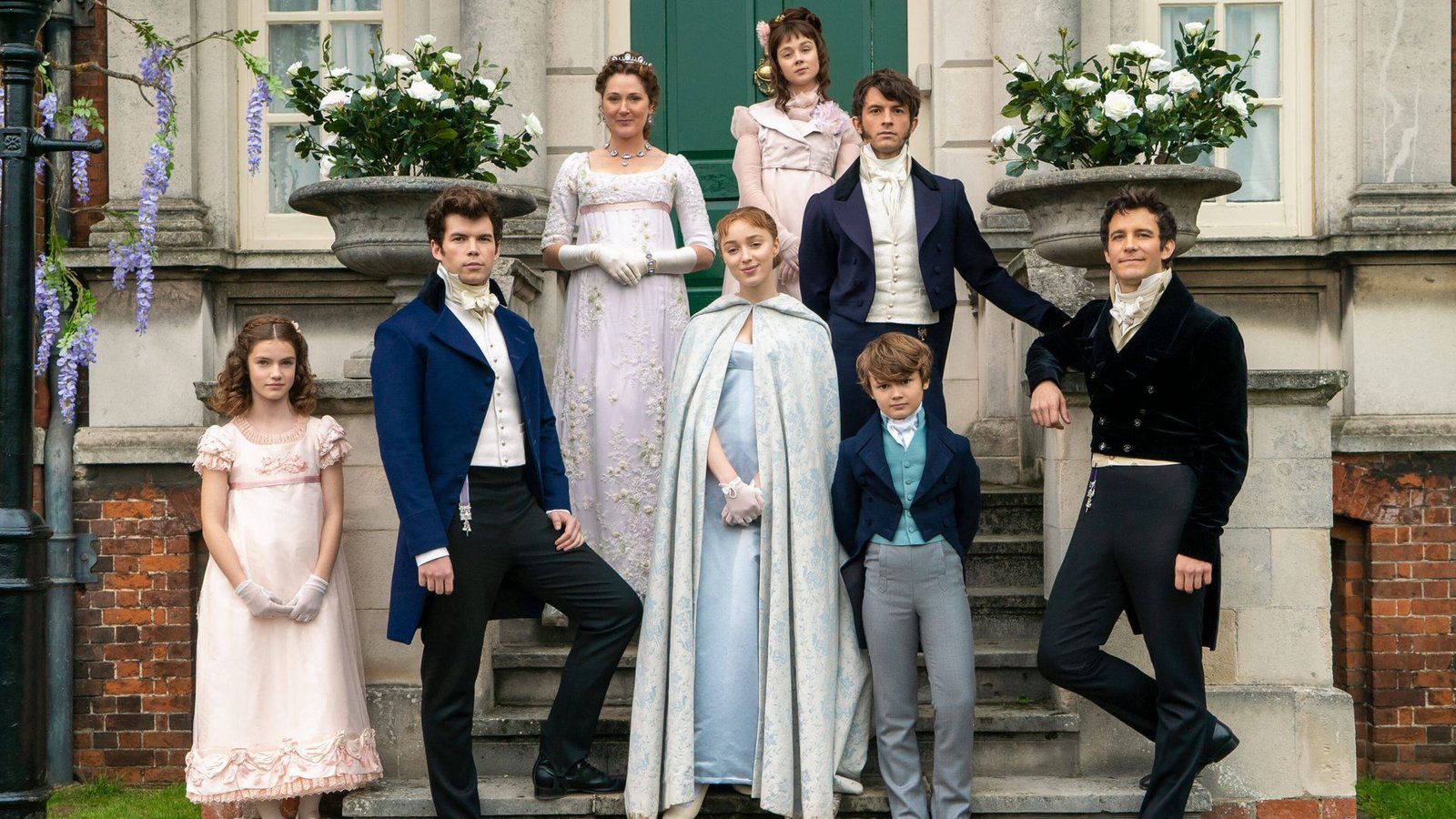 Die Familie Bridgerton in der gleichnamigen Netflix-SerieFoto: IMAGO/ZUMA Press/IMAGO/Netflix Die Familie Bridgerton in der gleichnamigen Netflix-SerieFoto: IMAGO/ZUMA Press/IMAGO/Netflix