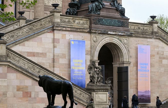 In der Alten Nationalgalerie in Berlin geht es um Caspar David Friedrich und die Natur.<span class='image-autor'>Foto: Jens Kalaene/dpa</span>