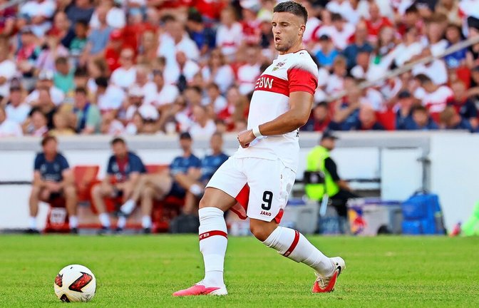 Eine verlässliche Größe: VfB-Angreifer Ermedin Demirovic<span class='image-autor'>Foto: Baumann</span>
