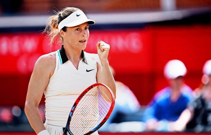 Australian-Open-Siegerin Jelena Rybakina spielt beim Tennis-Turnier in Stuttgart um den Halbfinaleinzug.<span class='image-autor'>Foto: John Walton/PA Wire/dpa/John Walton</span>
