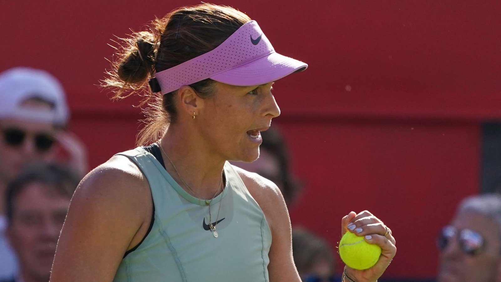 Tatjana Maria hat ihr Auftaktspiel in London gewonnen.Foto: Alberto Pezzali/AP/dpa Tatjana Maria hat ihr Auftaktspiel in London gewonnen.Foto: Alberto Pezzali/AP/dpa