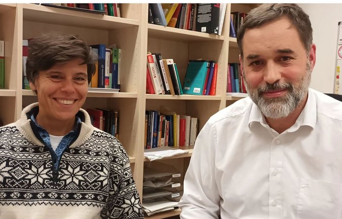 Heike Radvan und Rolf Frankenberger arbeiten im Institut für Rechtsextremismusforschung, dessen Adresse geheim ist. 
Foto: Christoph Link/Christoph Link<span class='image-autor'>Foto: &nbsp;</span>