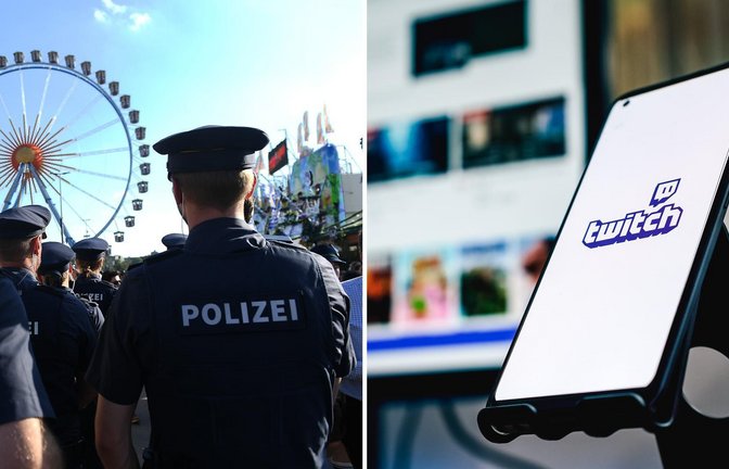 Die Streamerin Kunshikitty wurde auf der Wiesn sexuell belästigt – und zeichnete die Tat live auf. (Symbolbild)<span class='image-autor'>Foto: Felix Hörhager/dpa (li.), IMAGO/Pond5 Images (re.)</span>